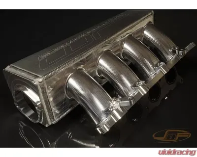 JM Fabrications Sheetmetal Intake Manifold Accufab 75MM TB Flange SRT4 - SRT4-INTA-01-AF