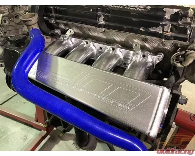 JM Fabrications Sheetmetal Intake Manifold Accufab 75MM TB Flange SRT4 - SRT4-INTA-01-AF