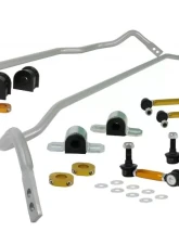 Whiteline Front & Rear Sway Bar Kit w/ Links Kia Stinger 18-19                                     - BKK001 - Image 4