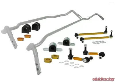 Whiteline Front & Rear Sway Bar Kit w/ Links Kia Stinger 18-19 - BKK001