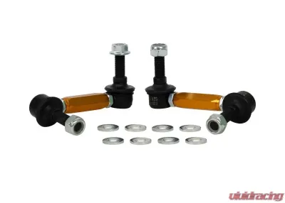 Whiteline SWAY BAR - LINK ASSEMBLY HEAVY DUTY ADJ STEEL BALL Land Rover Rear - KLC180-115