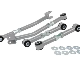 Whiteline REAR CONTROL ARM - COMPLETE LOWER FRONT & REAR ARM ASSEMBLY (CAMBER/TOE CORRECTI Subaru Rear