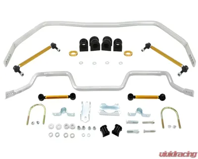 Whiteline Front & Rear Swar Bar Kit Ford Mustang GT500 2007-2014 - BFK005