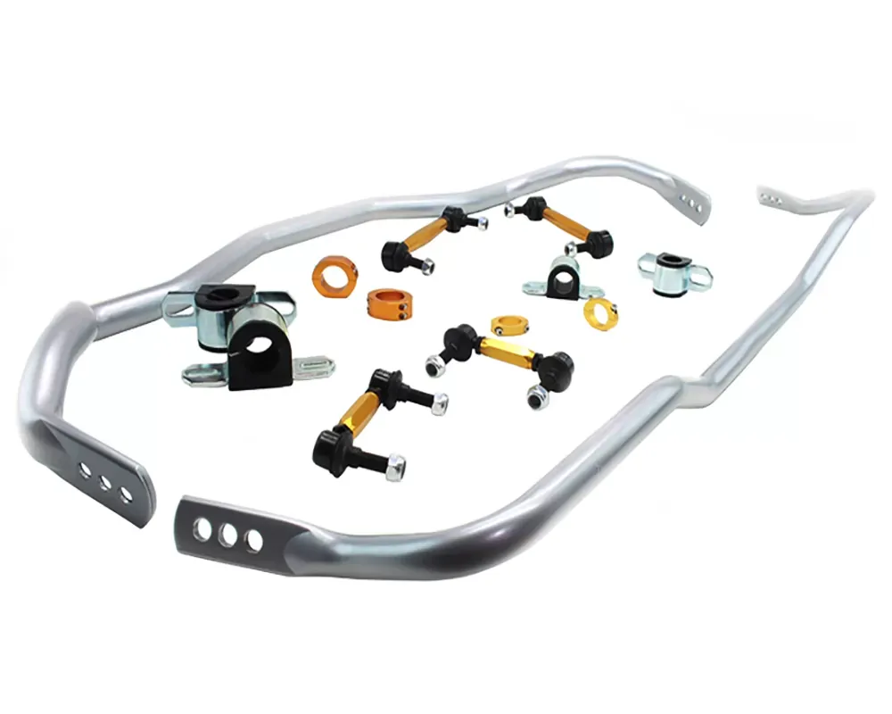 Whiteline Front & Rear Sway Bar Kit Ford Mustang GT | GT Premium | EcoBoost | EcoBoost Premium 2015-2022 - BFK006