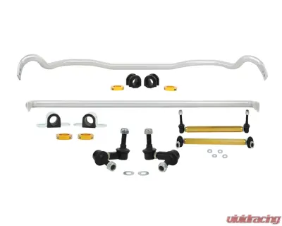 Whiteline Front & Rear Sway Bar Kit Hyundai Genesis Coupe 2.0T | 2.0T Premium 2010-2014 - BHK016M