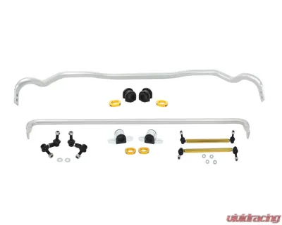 Whiteline Front & Rear Sway Bar Kit Hyundai Genesis Coupe 2.0T | 2.0T Premium 2010-2014 - BHK016M