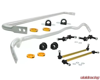 Whiteline Front & Rear Sway Bar Kit Hyundai Genesis Coupe 2.0T | 2.0T Premium 2010-2014 - BHK016M