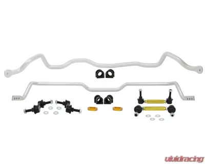 Whiteline 26mm Front & 24mm Rear Sway Bar Kit Mitsubishi Evolution | Lancer 2003-2008 - BMK009