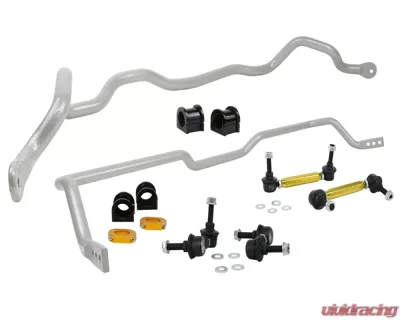 Whiteline 26mm Front & 24mm Rear Sway Bar Kit Mitsubishi Evolution | Lancer 2003-2008 - BMK009