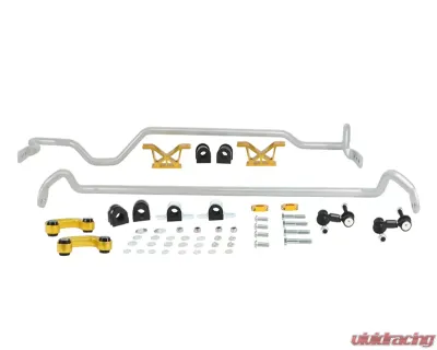 Whiteline 24mm Front & Rear Sway Bar Kit w/ Mounts Subaru Impreza | WRX 2002-2007 - BSK007M