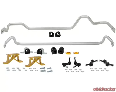 Whiteline 24mm Front & Rear Sway Bar Kit w/ Mounts Subaru Impreza | STI 2004-2006 - BSK009M