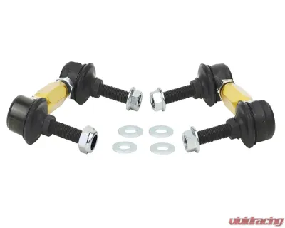 Whiteline Universal Sway Bar Link Kit 90mm-155mm Heavy Duty Adjustable Ball Joint - KLC140-090