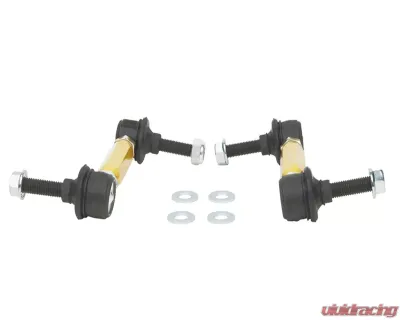 Whiteline Universal Sway Bar Link Kit 110mm-135mm Heavy Duty Adjustable Steel Ball w/ 10mm Ball Stud - KLC140-115