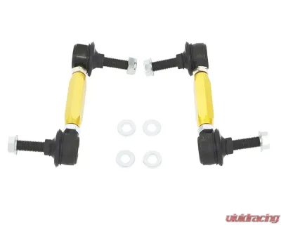 Whiteline Universal Sway Bar Link Kit 110mm-135mm Heavy Duty Adjustable Steel Ball w/ 10mm Ball Stud - KLC140-115