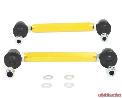 Whiteline Universal Sway Bar Link Kit 190mm-215mm Heavy Duty Adjustable Steel Ball w/ 10mm Ball - KLC140-195