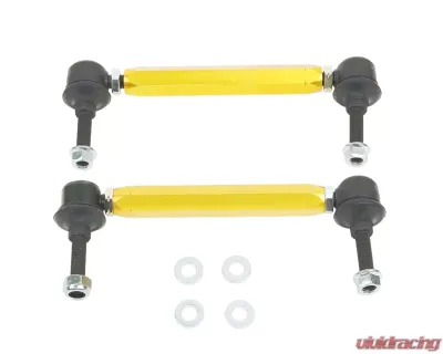 Whiteline Universal Sway Bar Link Kit 190mm-215mm Heavy Duty Adjustable Steel Ball w/ 10mm Ball - KLC140-195