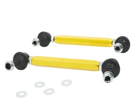 Whiteline Universal Sway Bar Link Kit 190mm-215mm Heavy Duty Adjustable Steel Ball w/ 10mm Ball