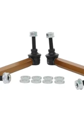 Whiteline Universal Sway Bar Link Kit 230mm-255mm Heavy Duty Adjustable 10mm Ball Joint                                     - KLC140-235 - Image 2