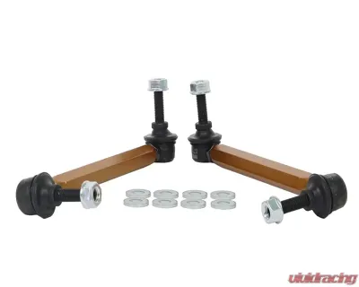 Whiteline Universal Sway Bar Link Kit 230mm-255mm Heavy Duty Adjustable 10mm Ball Joint - KLC140-235