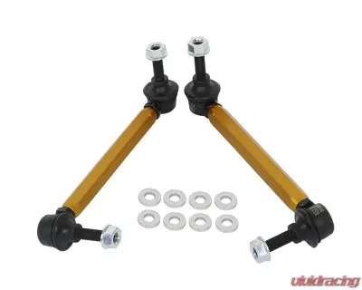Whiteline Universal Sway Bar Link Kit 230mm-255mm Heavy Duty Adjustable 10mm Ball Joint - KLC140-235