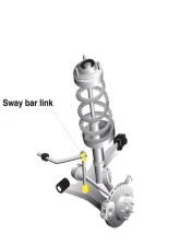 Whiteline Front Sway Bar Link Assembly BMW | Chevrolet | Chrysler | Dodge | Ford | Hyundai | Jeep | Land Rover | Lexus | Mitsubishi | Saturn | Toyota 1992-2020                                     - KLC163 - Image 5