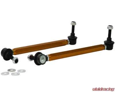 Whiteline Front Sway Bar Link Assembly BMW | Chevrolet | Chrysler | Dodge | Ford | Hyundai | Jeep | Land Rover | Lexus | Mitsubishi | Saturn | Toyota 1992-2020 - KLC163