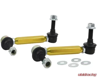 Whiteline Universal Sway Bar Link Assembly Heavy Duty 150mm-175mm Adjustable Steel Ball - KLC180-155