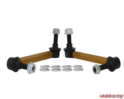 Whiteline Rear Sway Bar Link Kit Adjustable Extra Heavy Duty Ball Link Ford | Nissan 2011-2021 - KLC180-215
