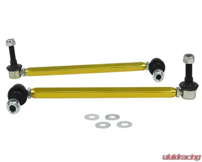 Whiteline Universal Sway Bar Link Assembly Heavy Duty 310mm-335mm Adjustable Steel Ball - KLC180-315