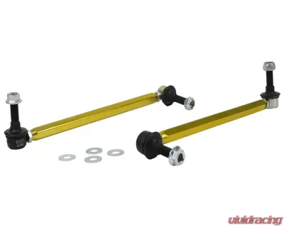 Whiteline Universal Sway Bar Link Assembly Heavy Duty 310mm-335mm Adjustable Steel Ball - KLC180-315