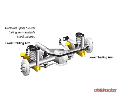 Whiteline Fixed Position Rear Lower Control Arms (Pair) Ford 2005-2014 - KTA158