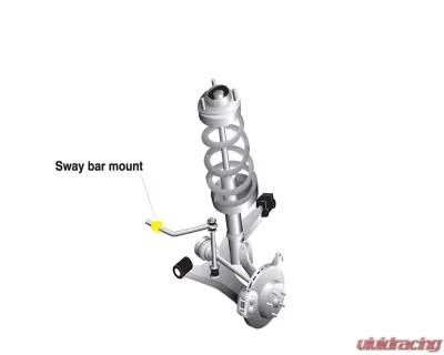 Whiteline 22.5mm Front Sway Bar Mount Bushing Kit Volkswagen 2005-2018 - W23617