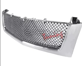Spec-D Chrome ABS Mesh Grille Cadillac Escalade 2002-2006