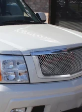 Spec-D Chrome ABS Mesh Grille Cadillac Escalade 2002-2006                                     - HG-ECLD02C-RS - Image 2