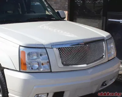 Spec-D Chrome ABS Mesh Grille Cadillac Escalade 2002-2006 - HG-ECLD02C-RS
