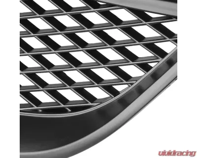 Spec-D Black ABS TR Style Mesh Grille  Honda Civic 2004-2005 - HG-CV04TRBB-RS