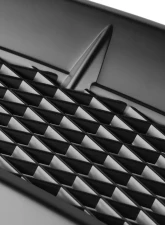 Spec-D Black ABS TR Style Mesh Grille  Honda Civic 2004-2005                                     - HG-CV04TRBB-RS - Image 5