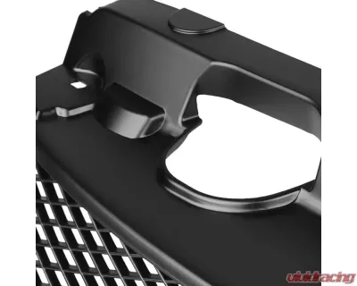 Spec-D Black ABS TR Style Mesh Grille  Honda Civic 2004-2005 - HG-CV04TRBB-RS