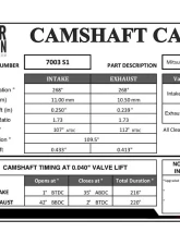 GSC Power-Division 268/268 Billet S1 Camshafts Eagle Talon | Mitsubishi | Plymouth 90-99                                     - 7003S1 - Image 2