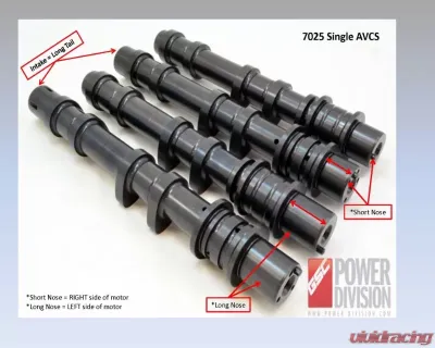 GSC Billet S1 Camshafts Subaru Impreza WRX STI 2004-2007 | EJ257 - 7025S1