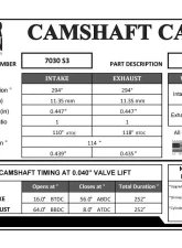 GSC Billet S3 Camshafts Toyota Supra MK4 Turbo 1993-2002 | 2JZ-GTE                                     - 7030S3 - Image 5