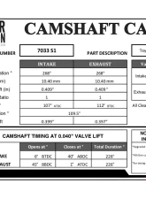 GSC Billet S1 Camshafts Toyota MR2 Gen 3 3SGTE 94-99                                     - 7033S1 - Image 5