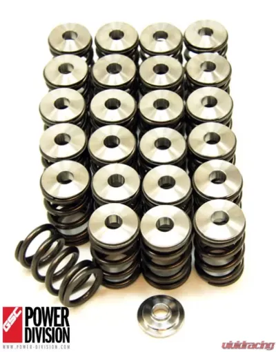 GSC Power Division Single Cylindrical Valve Spring Kit w/Ti Retainer Toyota Supra 2JZ 93-98 - gsc5744