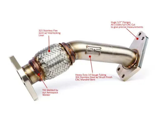 GrimmSpeed Up Pipe with Black Ceramic Coating Subaru Outback 95-14 - 003002