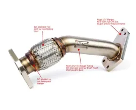 GrimmSpeed Up Pipe with Black Ceramic Coating Scion FR-S 13-15