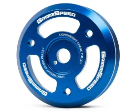 GrimmSpeed Blue Lightweight Crank Pulley Scion FRS 13-22