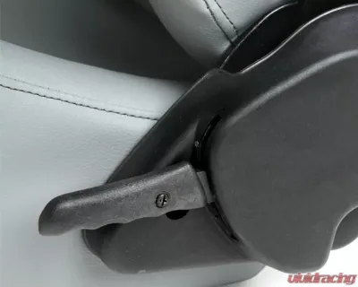 Cipher Auto Gray Synthetic Leather Racing Seats - Pair - CPA1001PGY