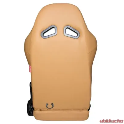 Cipher Auto Synthetic Leather Universal Racing Seats Maple Tan - CPA1001PMT