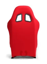 Cipher Auto Red Cloth Full Bucket Non Reclineable Racing Seats - Single                                     - CPA1005FRD(SINGLE) - Image 3