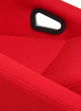 Cipher Auto Red Cloth Full Bucket Non Reclineable Racing Seats - Single                                     - CPA1005FRD(SINGLE) - Image 5